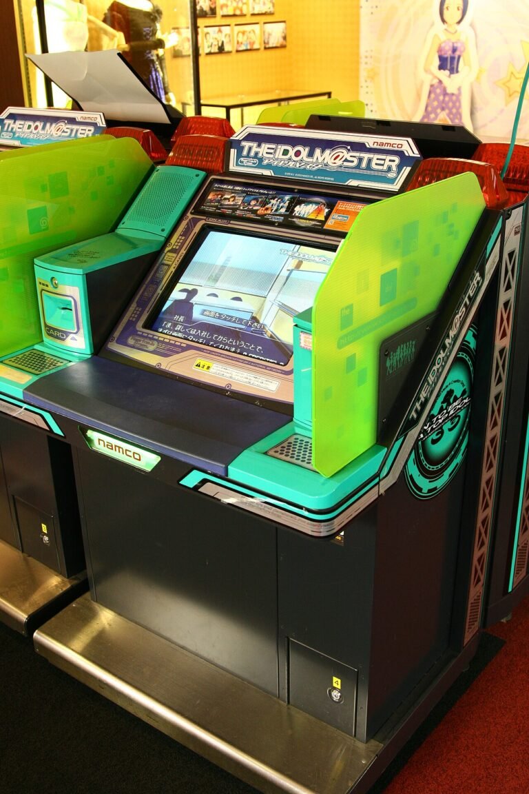 Idolmaster arcade cabinet portrait