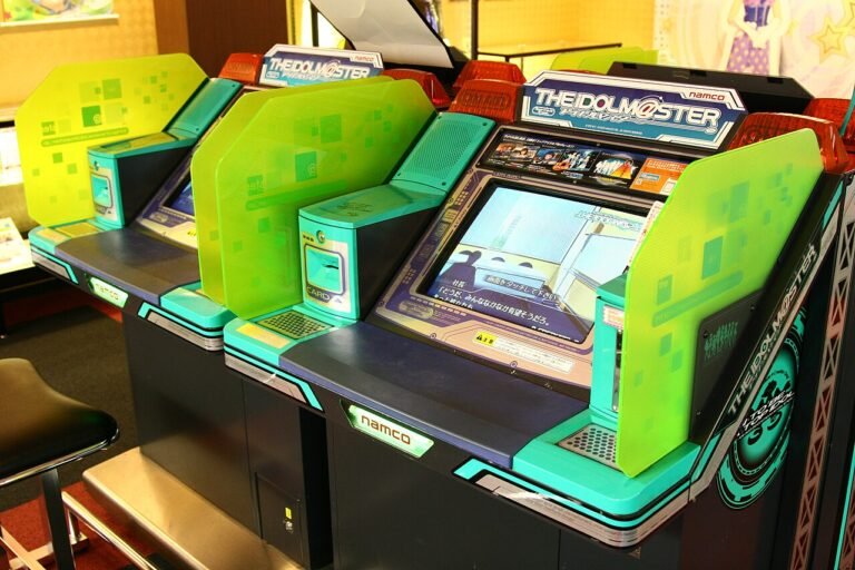 Idolmaster arcade cabinets