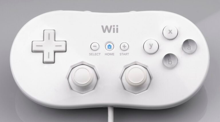 Wii Classic Controller White