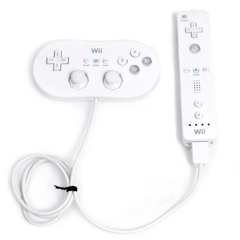Wii classic controller