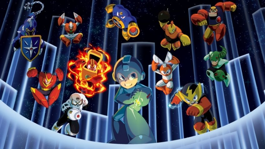 Portada de Mega Man Legacy Collection / ロックマン クラシックス コレクション