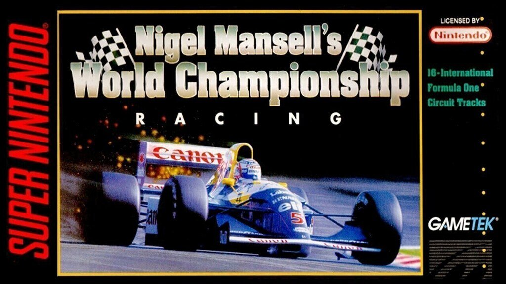 Portada de Nigel Mansell’s World Championship Racing