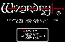 Wizardry: Proving Grounds of the Mad Overlord