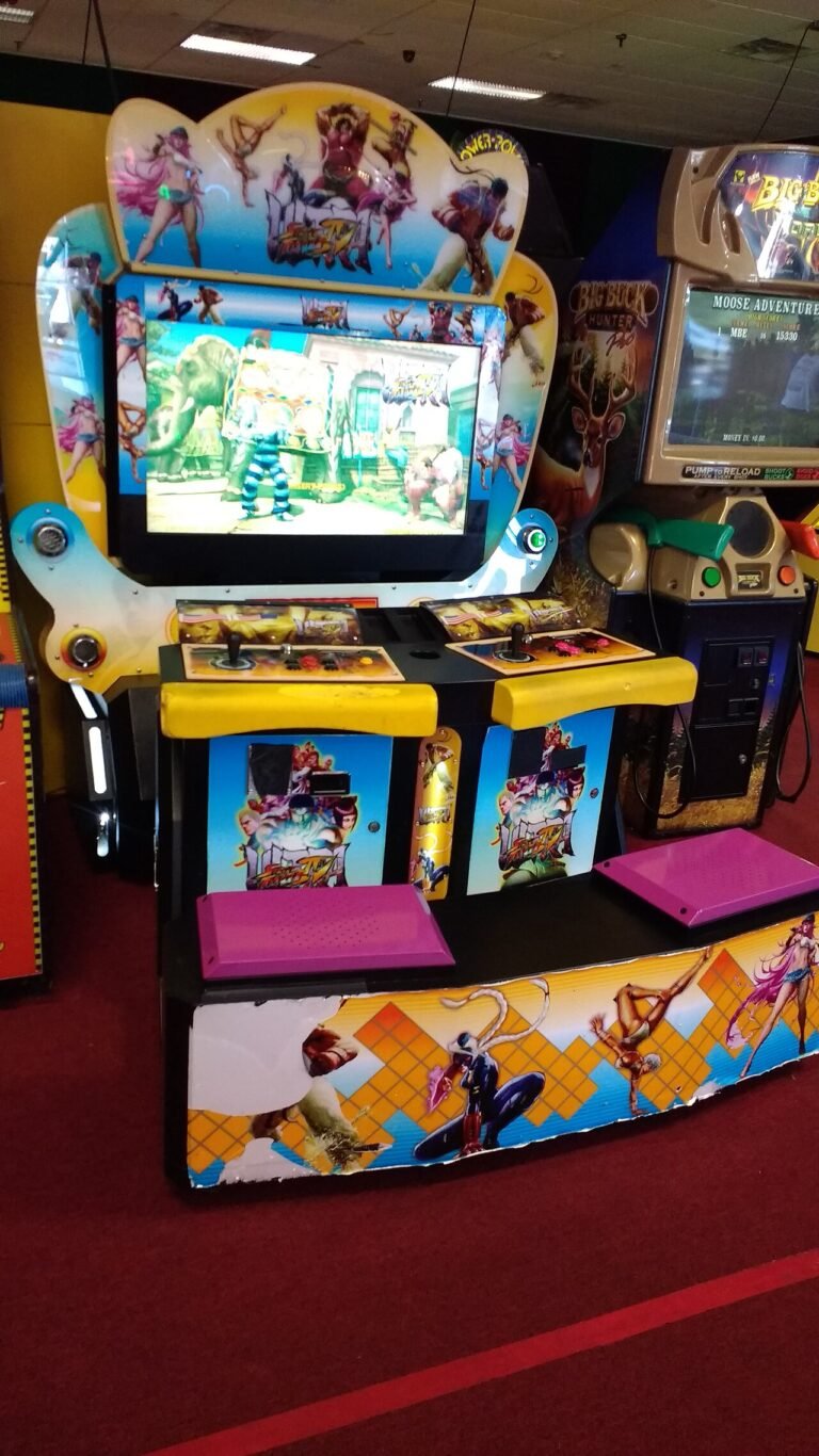 Ultra street fighter iv arcade cabinet
