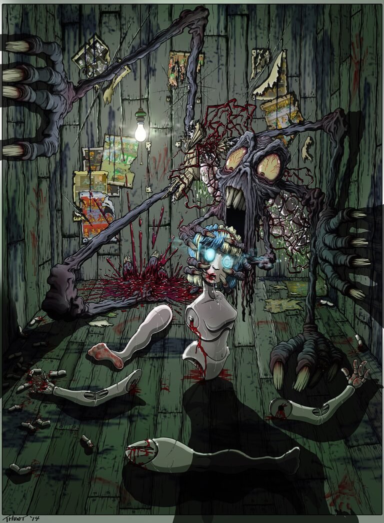Webcartoonist's depiction of her own nervous breakdown