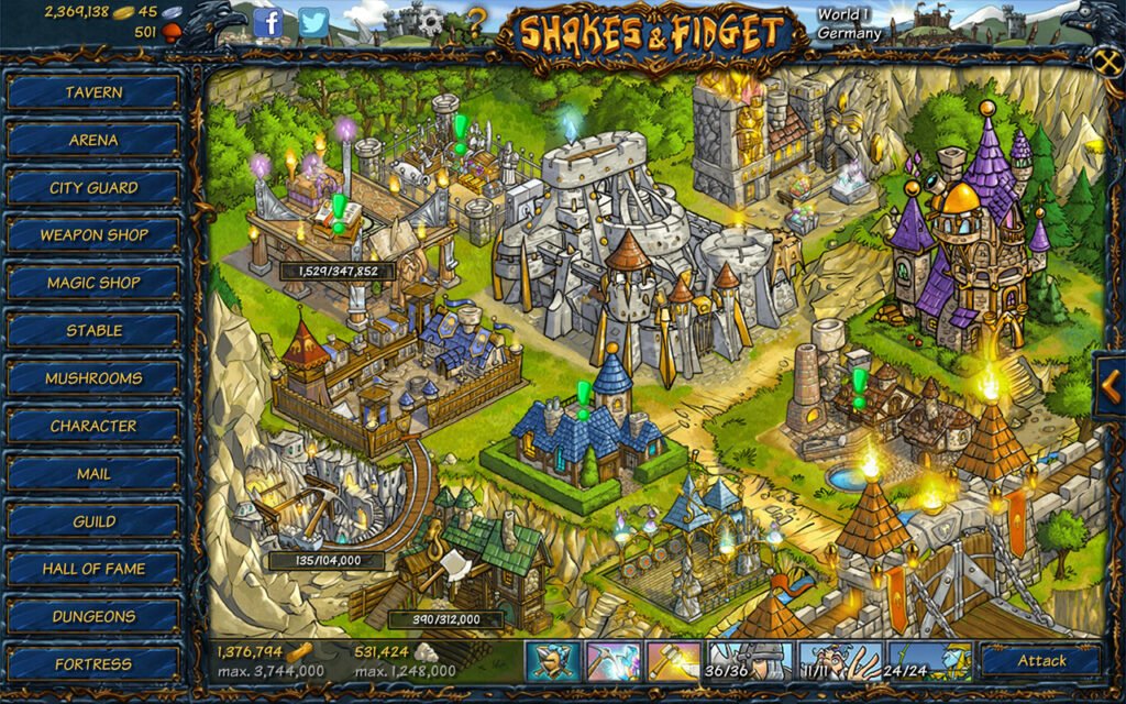 Portada de Shakes and Fidget