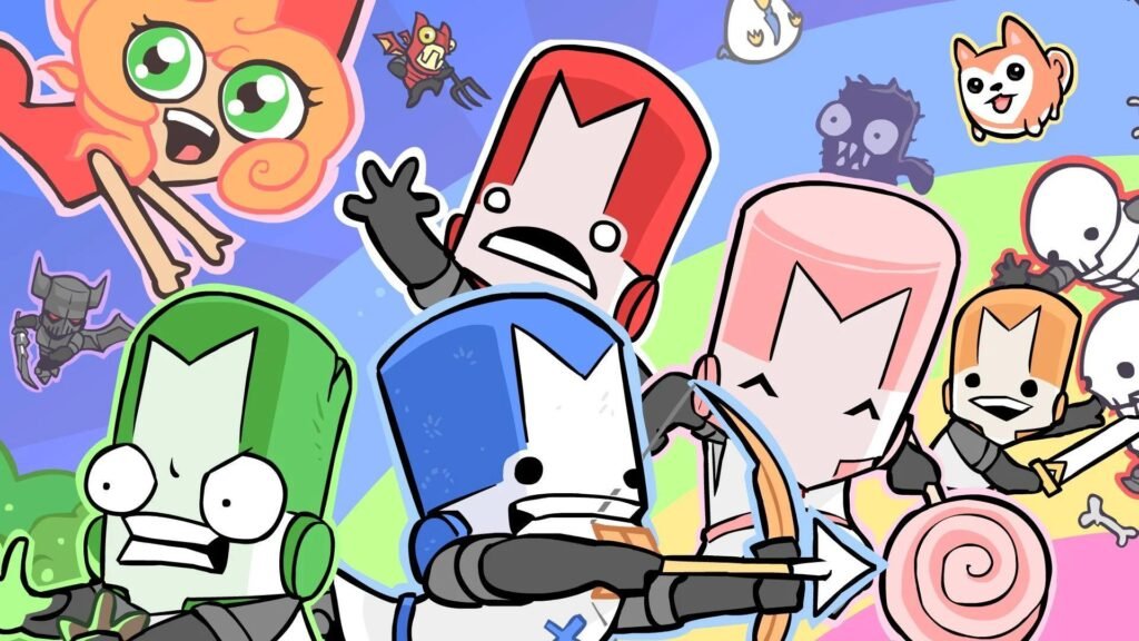 Portada de Castle Crashers