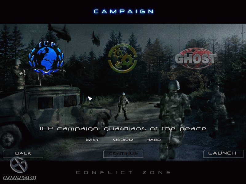 Portada de Conflict Zone